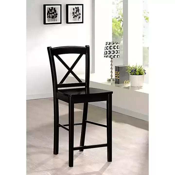 Clearance Carter X-Back Counter Stool Bar Stools & Counter Height Stools