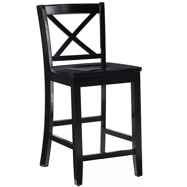 Clearance Carter X-Back Counter Stool Bar Stools & Counter Height Stools