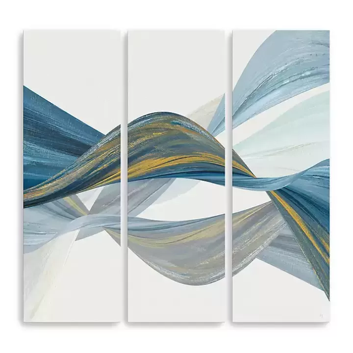 Store Changing Currents Canvas Art Prints, Set of 3 Canvas Art