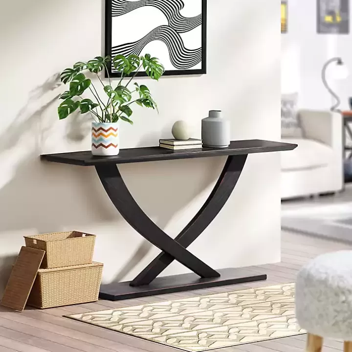 Clearance Charcoal Ramus Console Table Console Tables