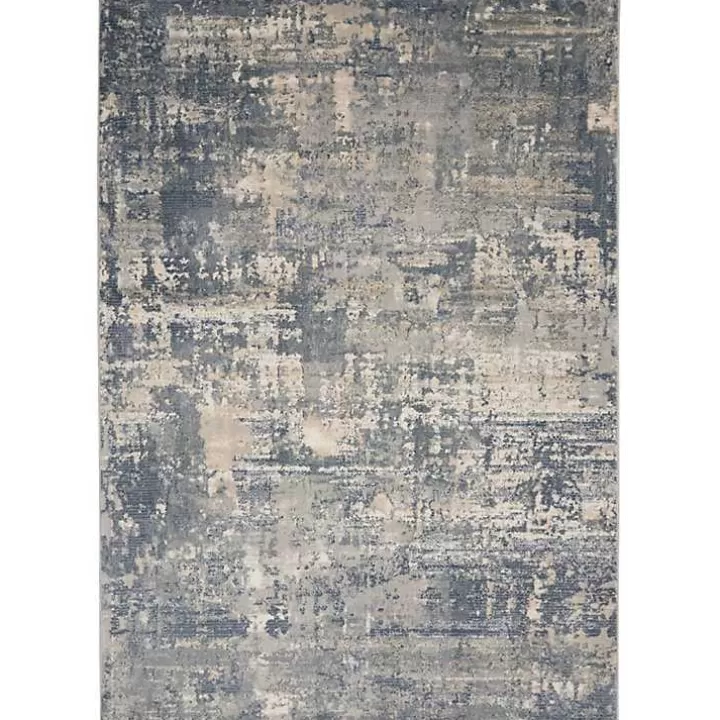 New Charcoal Tally Textured Area Rug, 5x7 Area Rugs