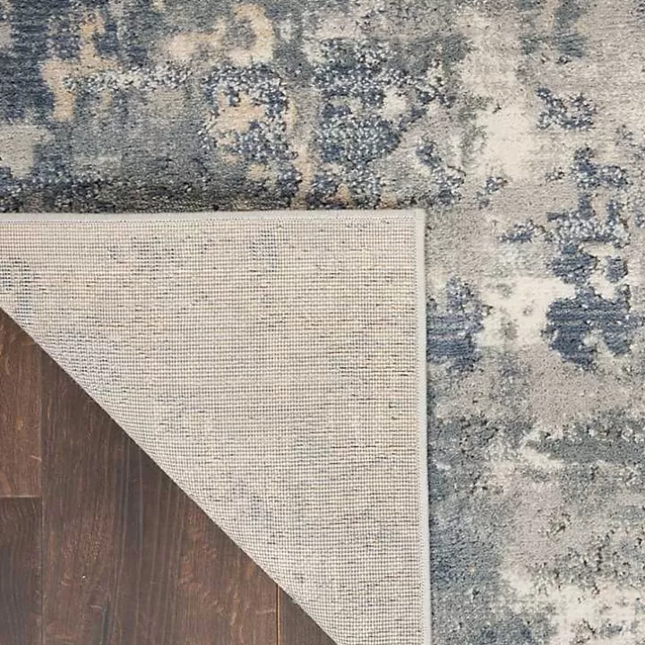 Outlet Charcoal Tally Textured Area Rug, 7x9 Area Rugs