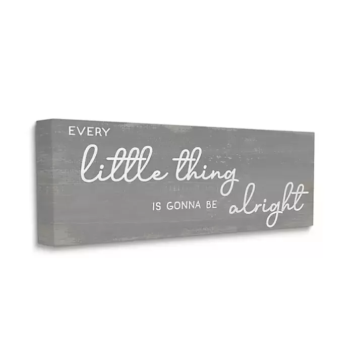 Cheap Charming Every Little Thing Wall Plaque Wall Quotes & Signs