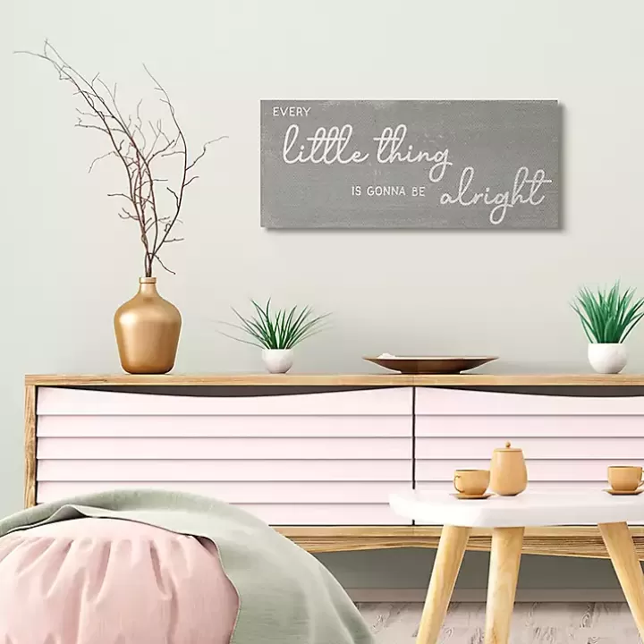 Cheap Charming Every Little Thing Wall Plaque Wall Quotes & Signs