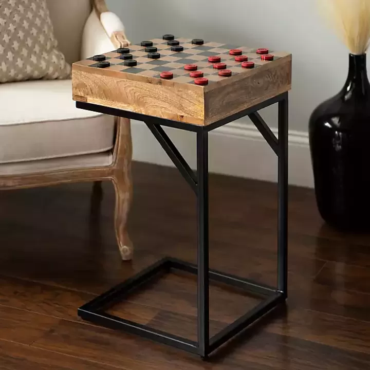 Flash Sale Checkerboard C-Table Accent & End Tables