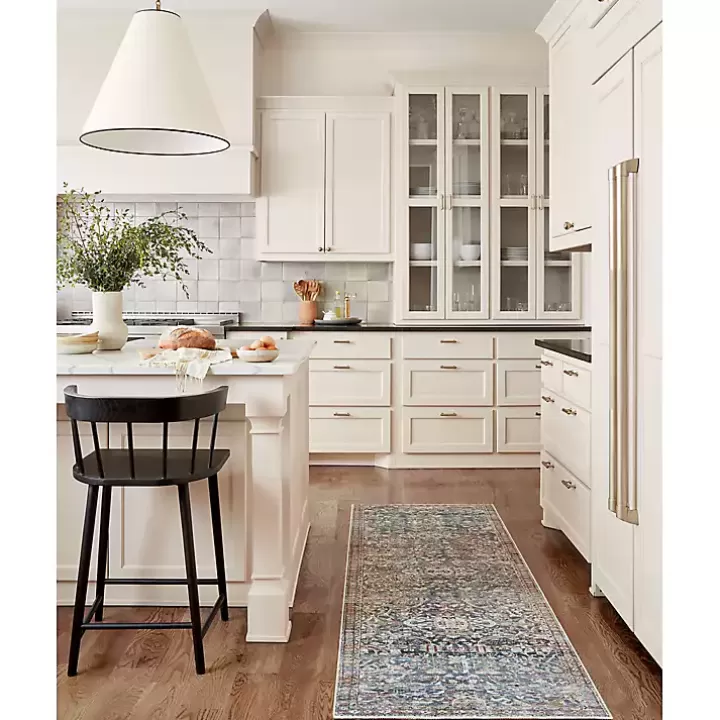 Fashion Chris Loves Julia x Loloi Jules Dark Blue Rug, 2x3 Area Rugs