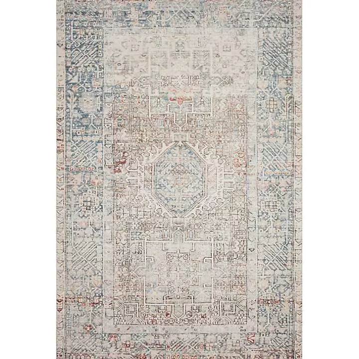 Flash Sale Chris Loves Julia x Loloi Jules Natural Rug, 3x5 Area Rugs