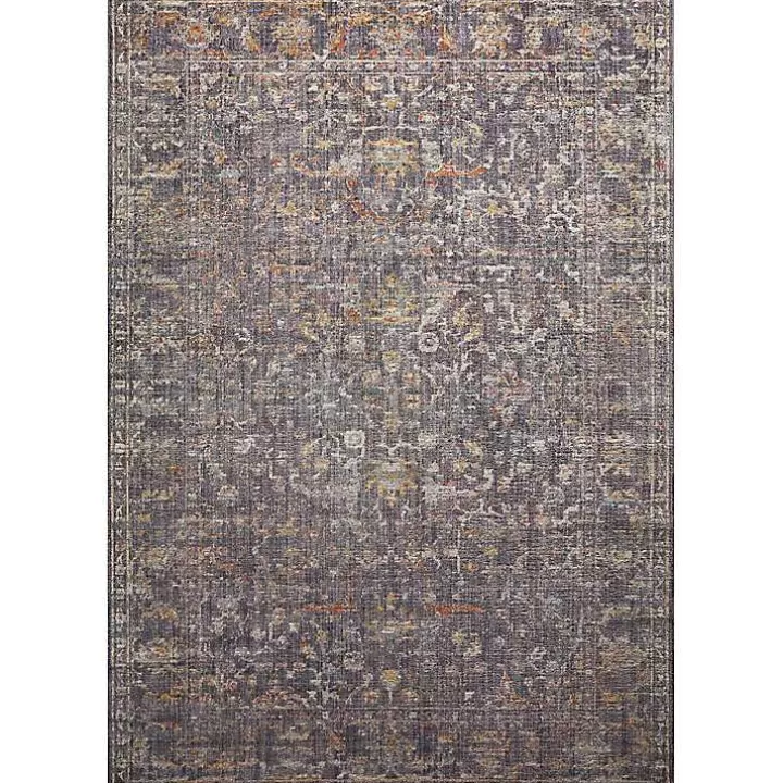 Sale Chris Loves Julia x Loloi Rosemarie Coal Rug, 6x9 Area Rugs