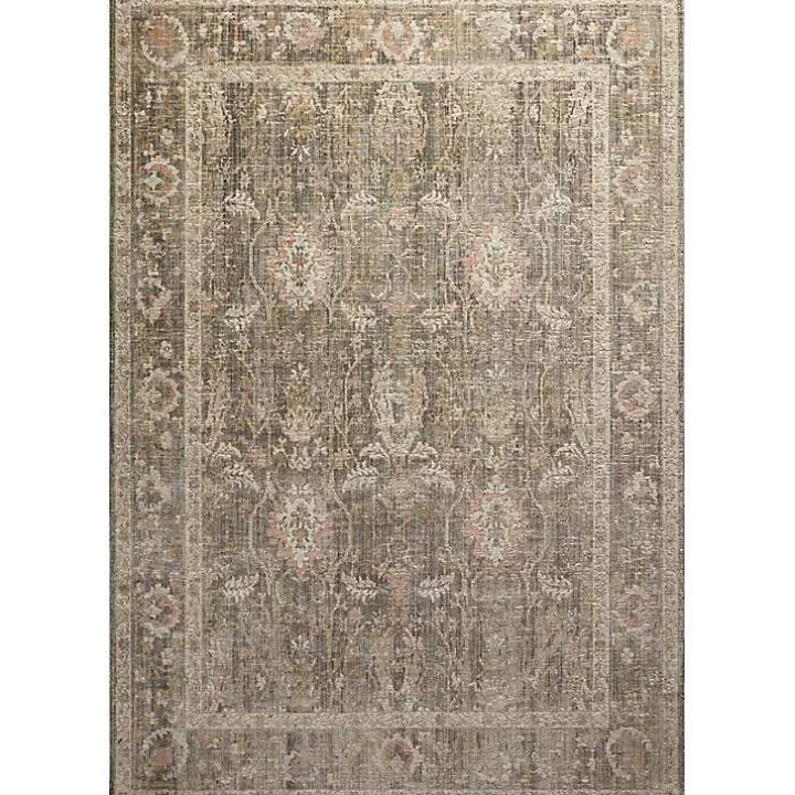 Fashion Chris Loves Julia x Loloi Sage Rosemarie Rug, 5x7 Area Rugs