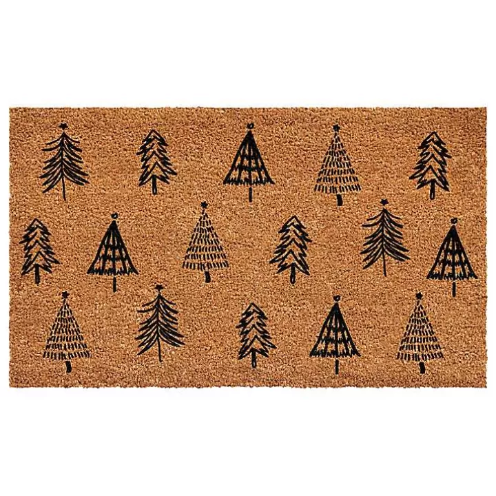 Sale Christmas Tree Farm Coir Doormat Doormats