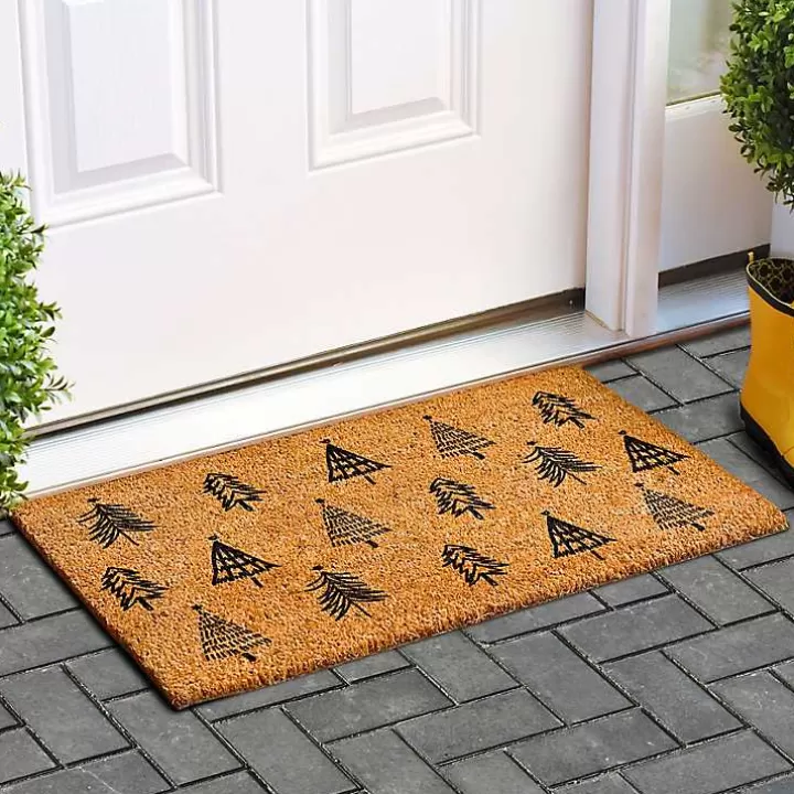 Sale Christmas Tree Farm Coir Doormat Doormats