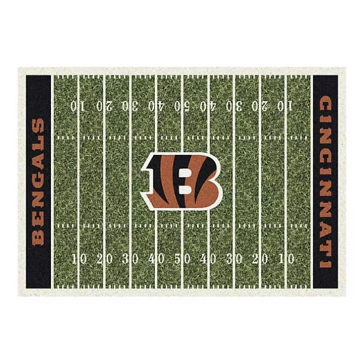 Sale Cincinnati Bengals Home Field Area Rug, 6x8 Area Rugs