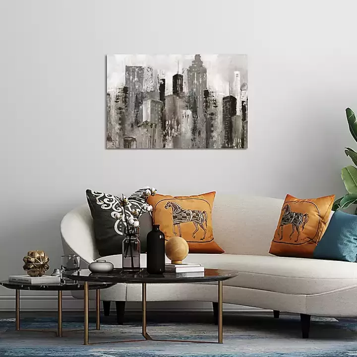 Outlet City Mood Canvas Art Print Canvas Art