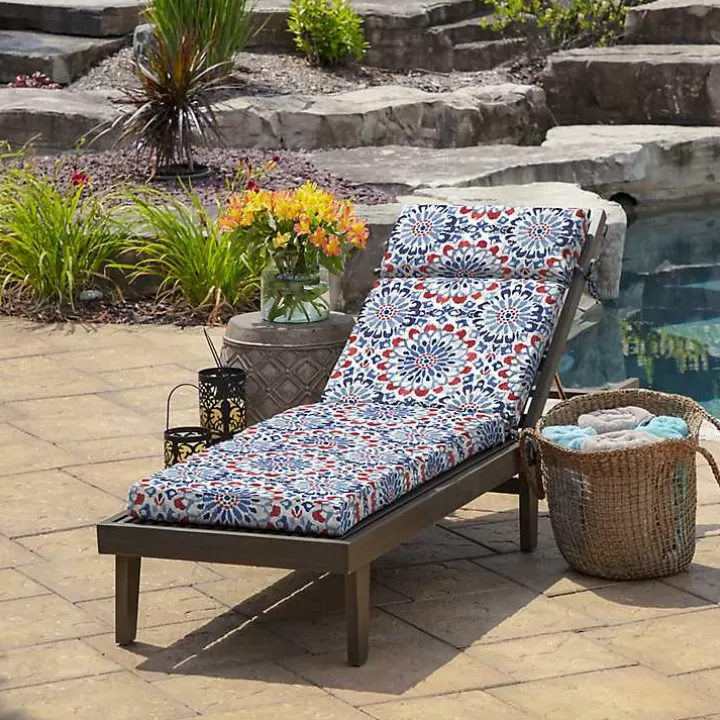 Cheap Clark Outdoor Chaise Cushion, 72 in. Outdoor Cushions & Pillows