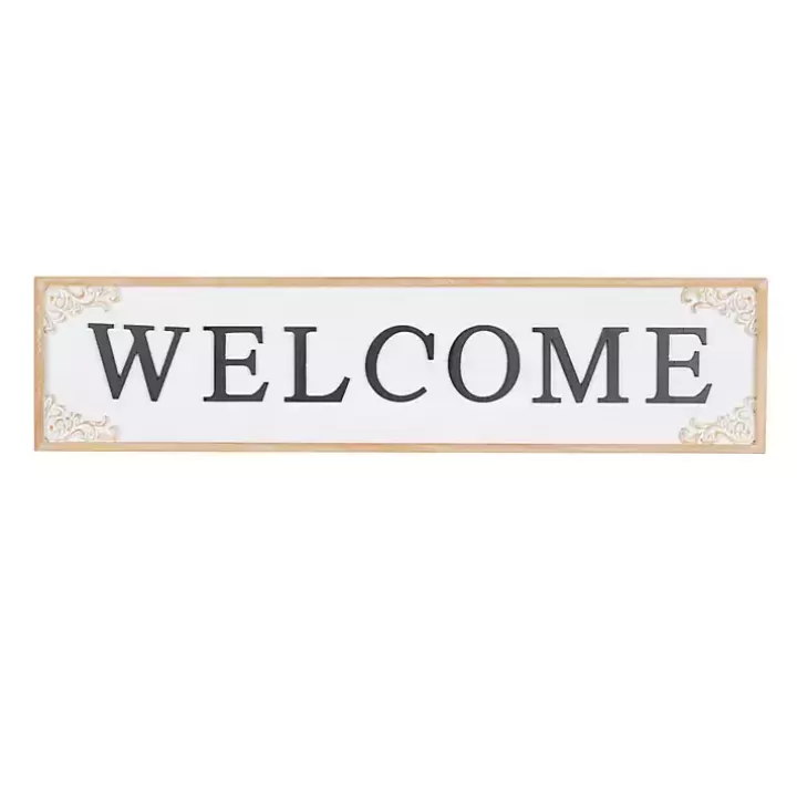 Hot Classic Wooden Welcome Wall Plaque Wall Quotes & Signs