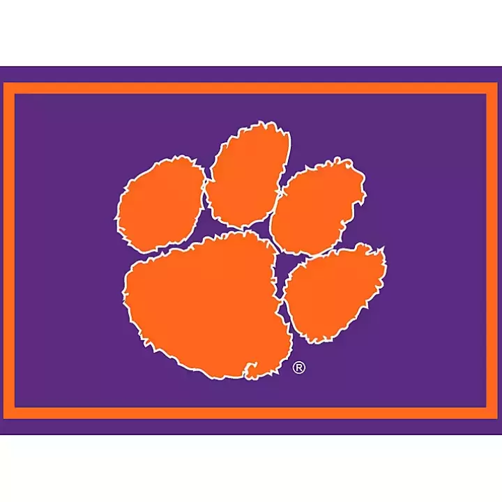 Shop Clemson University Area Rug, 4x6 Area Rugs