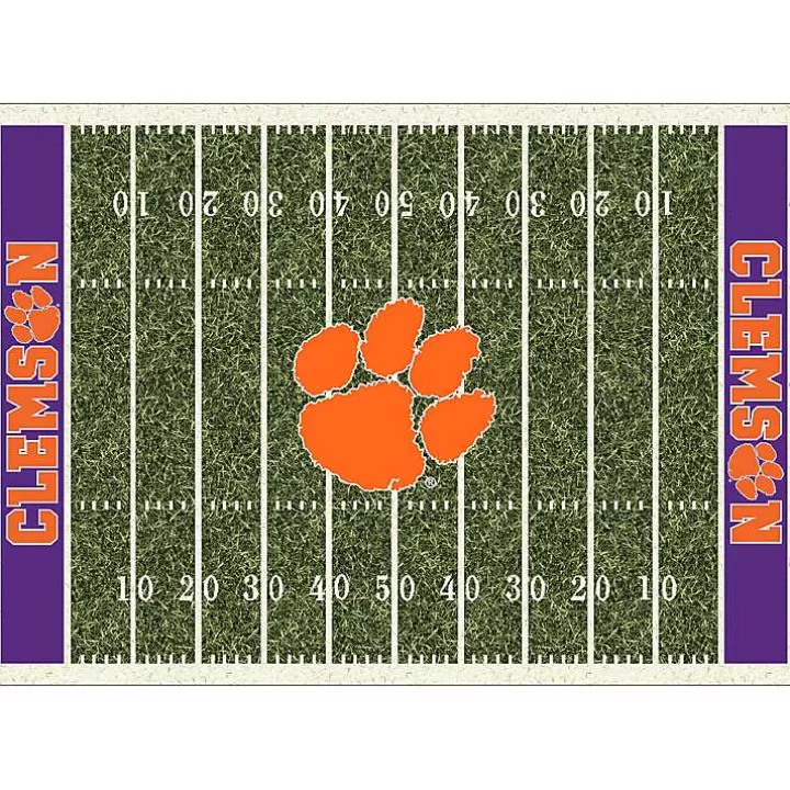 Sale Clemson University Home Field Area Rug, 6x8 Area Rugs