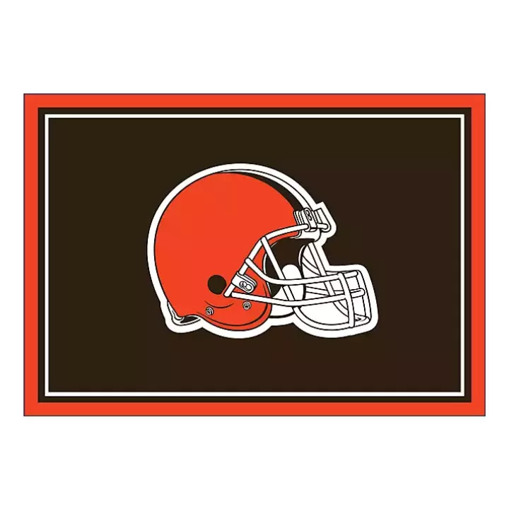 Outlet Cleveland Browns Area Rug, 4x6 Area Rugs