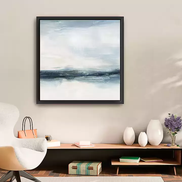 Fashion Coastal Air Framed Canvas Art Print Framed Art