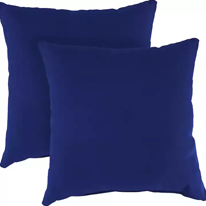 Outlet Cobalt Verdana 2-pc. Outdoor Pillow Set Outdoor Cushions & Pillows