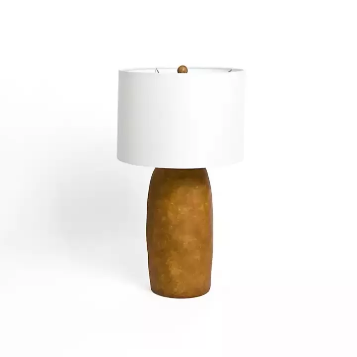Discount Cognac Ceramic Mira Table Lamp Table Lamps