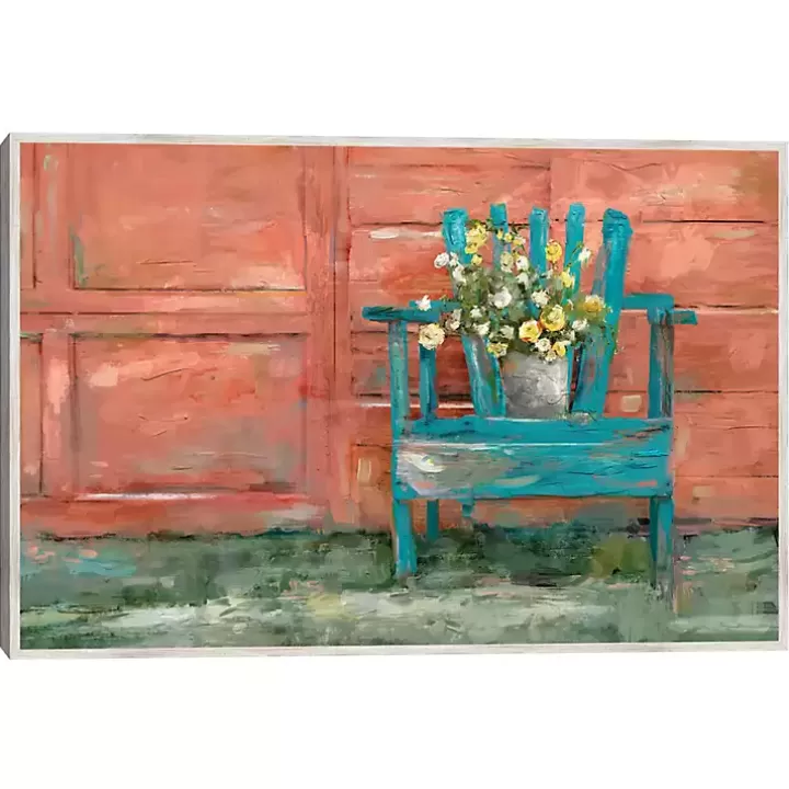 Discount Color Me Country Framed Canvas Art Print Canvas Art