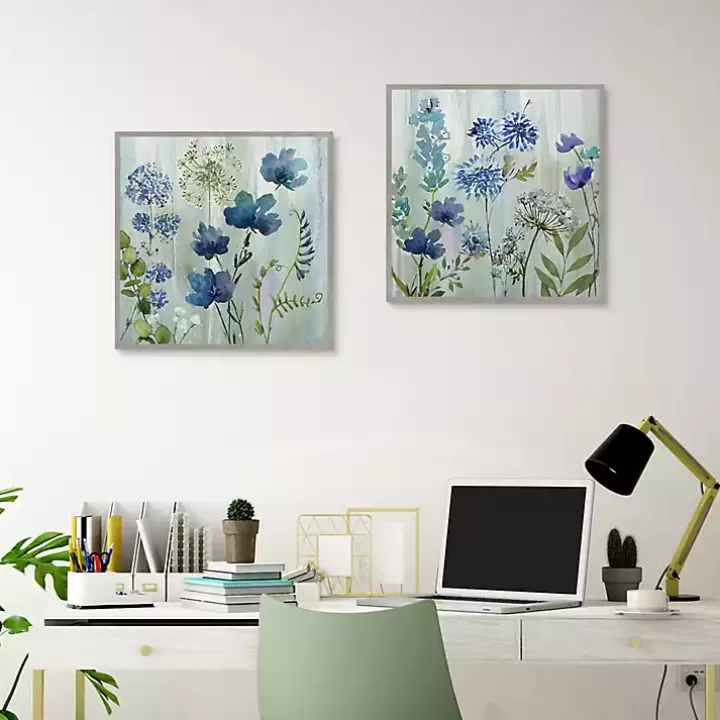New Color Wash 2-pc. Framed Canvas Art Set Framed Art