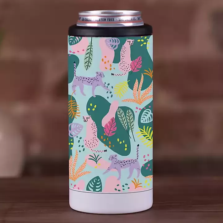 Flash Sale Colorful Jungle Stainless Steel Koozie Barware