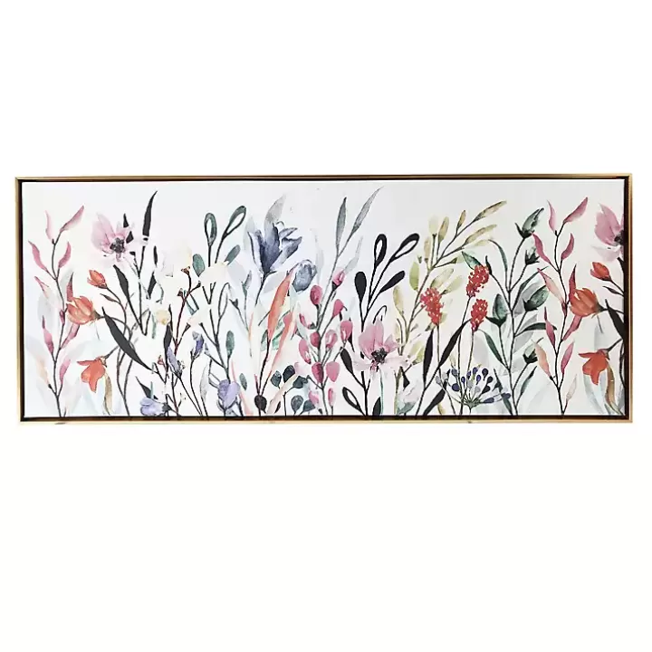 Flash Sale Colorful Wildflowers Framed Art Print Framed Art