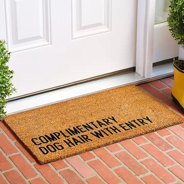 Online Complimentary Dog Hair With Entry Doormat Doormats