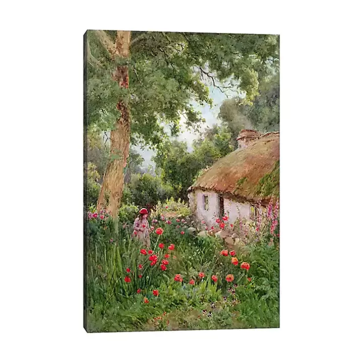 Store Cottage Garden Canvas Art Print Canvas Art