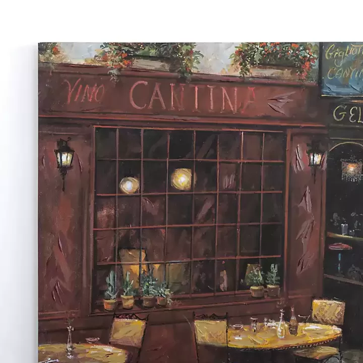 Cheap Courtyard Ambiance Canvas Art Print Canvas Art