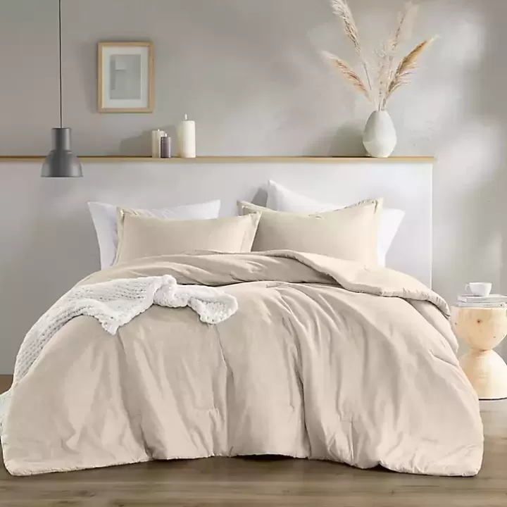 Outlet Cream Chambray 2-pc. Twin/Twin XL Comforter Set Comforters
