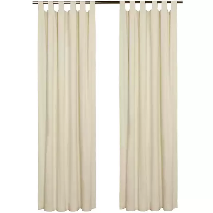 Shop Cream Weathermate Blackout Curtain Panel, 95 in. Curtains & Drapes