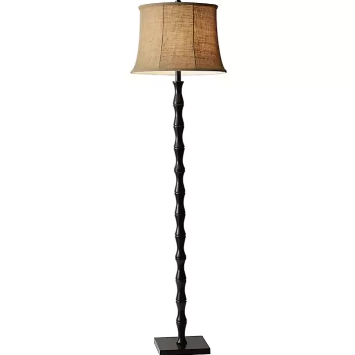 Shop Curved Emma Floor Lamp Floor Lamps