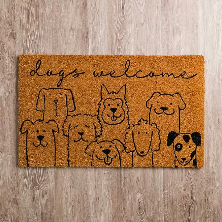 Fashion Cute Dogs Welcome Doormat Doormats