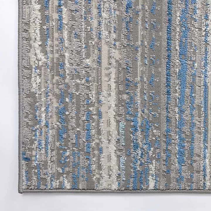 Best Sale Dark Blue Claire Modern Area Rug, 7x10 Area Rugs