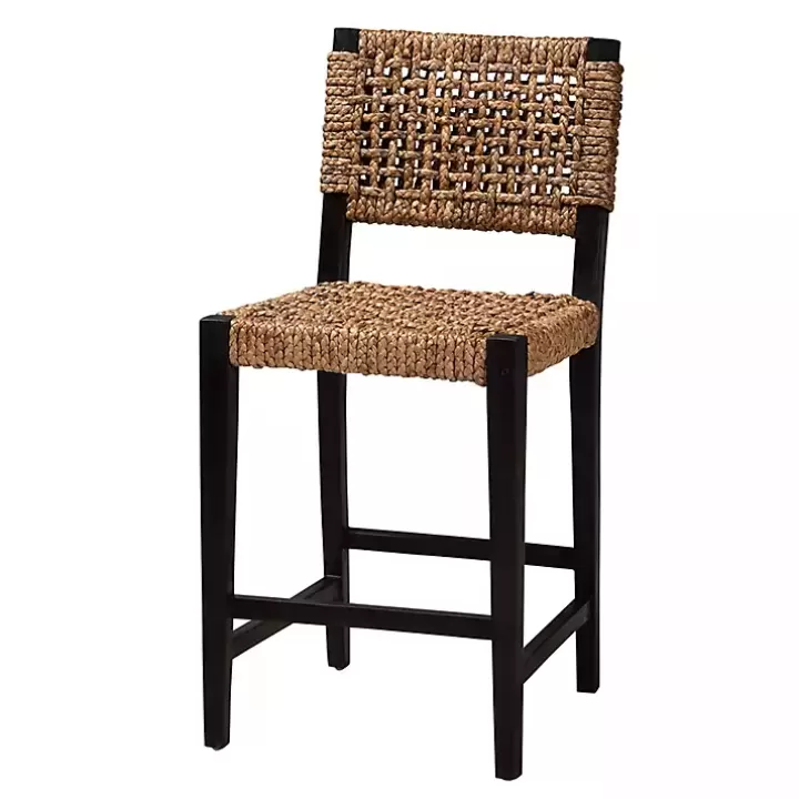 Best Sale Dark Mahogany Lattice Counter Stool Bar Stools & Counter Height Stools