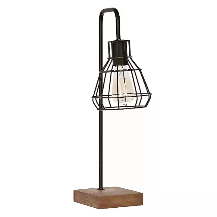 Discount David Metal Shade Edison Task Lamp Table Lamps