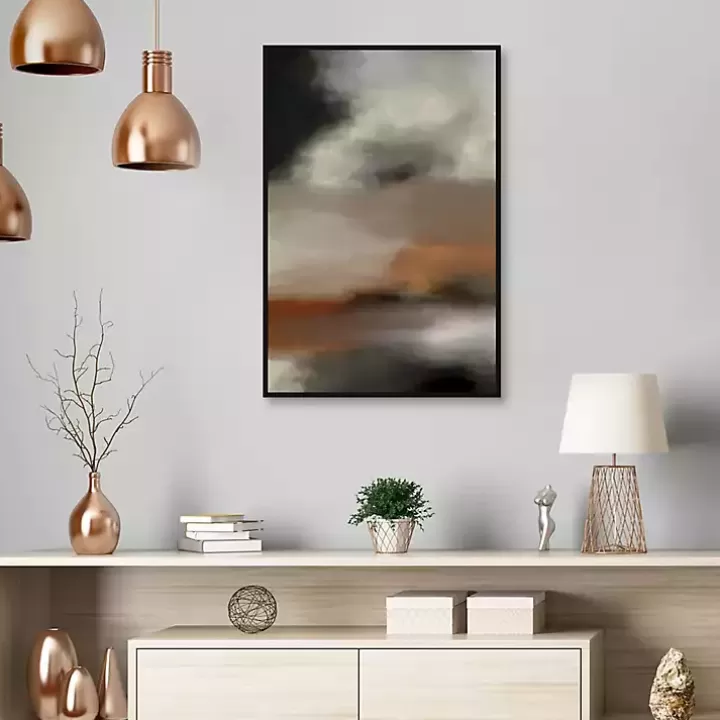 Outlet Dawn Framed Canvas Art Print Canvas Art