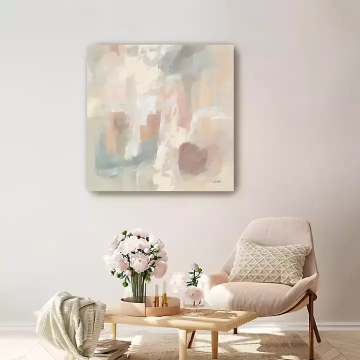 Store Delicate Light Canvas Art Print, 30x30 in. Canvas Art