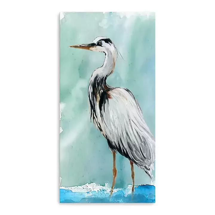 Cheap Delray Crane II Canvas Art Print Canvas Art