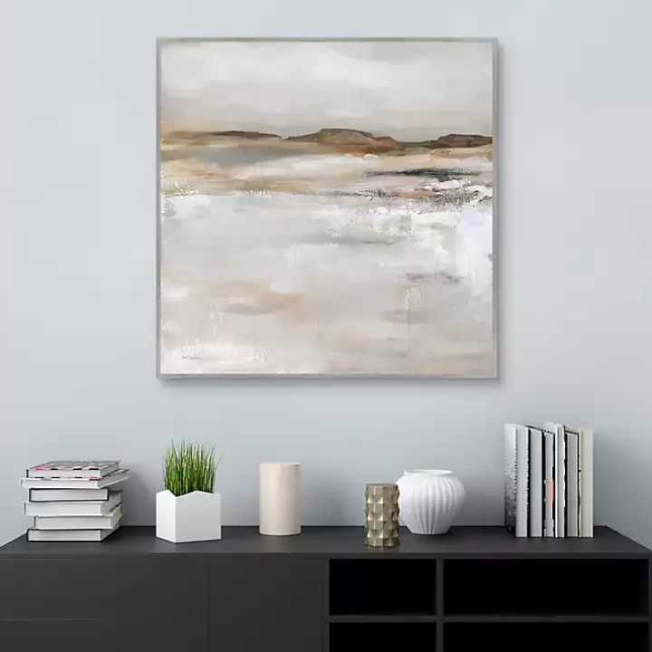 Outlet Desert Floor Framed Canvas Art Print Canvas Art