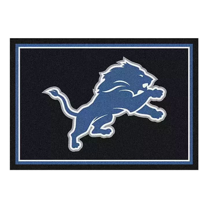 Cheap Detroit Lions Area Rug, 4x6 Area Rugs