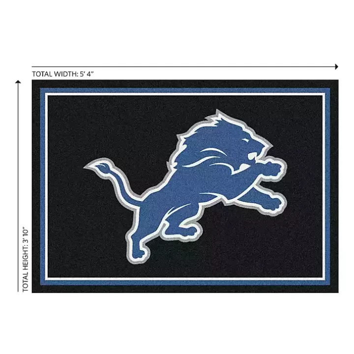 Cheap Detroit Lions Area Rug, 4x6 Area Rugs