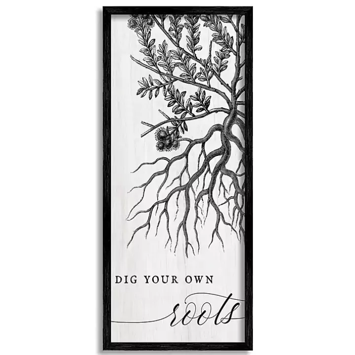 Shop Dig Your Own Roots Wall Plaque Wall Quotes & Signs