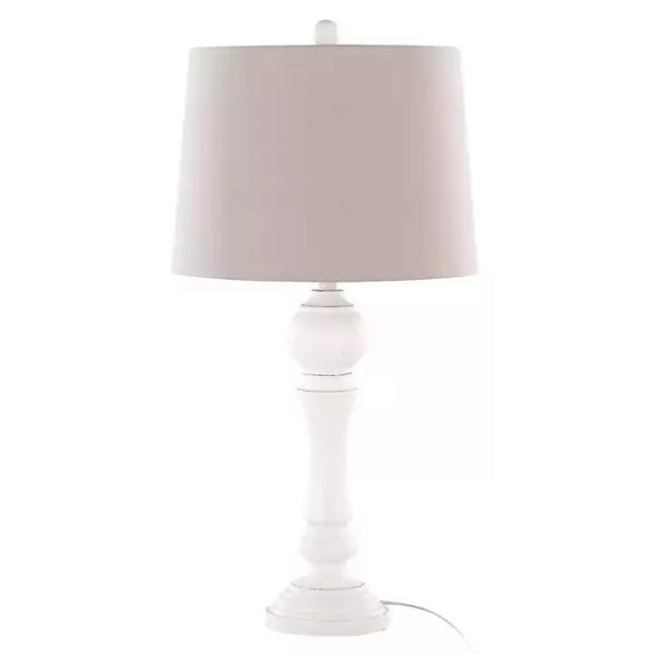 Shop Distressed Off- Wilton Table Lamps, Set of 2 Table Lamps