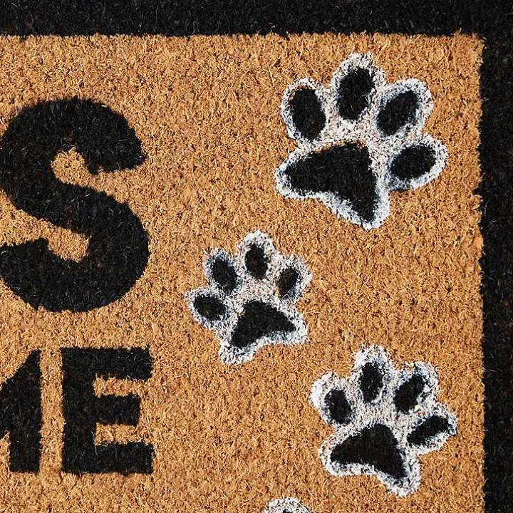 Online Dogs Welcome People Tolerated Coir Doormat Doormats