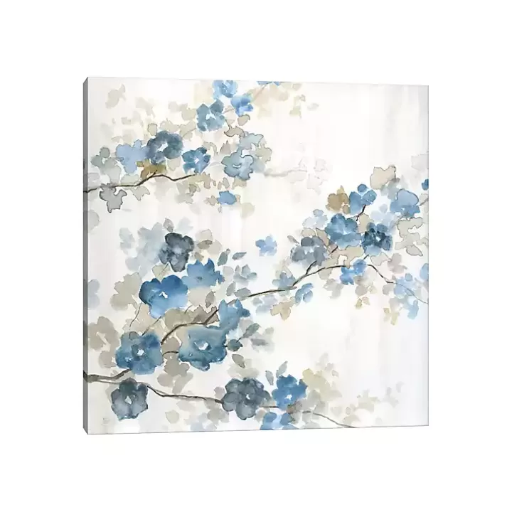 Outlet Dogwood in Blue Canvas Art Print Canvas Art