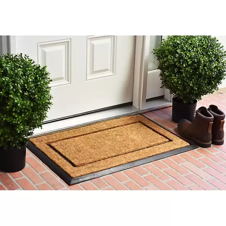 Sale Double Border Doormat, 36x24 in. Doormats